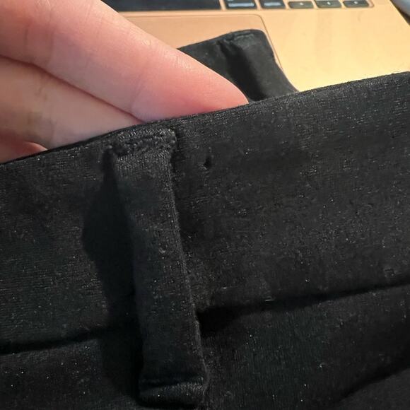 Essentials by Anthropologie The Essential Flare Trousers in Black - Picture 5 of 10